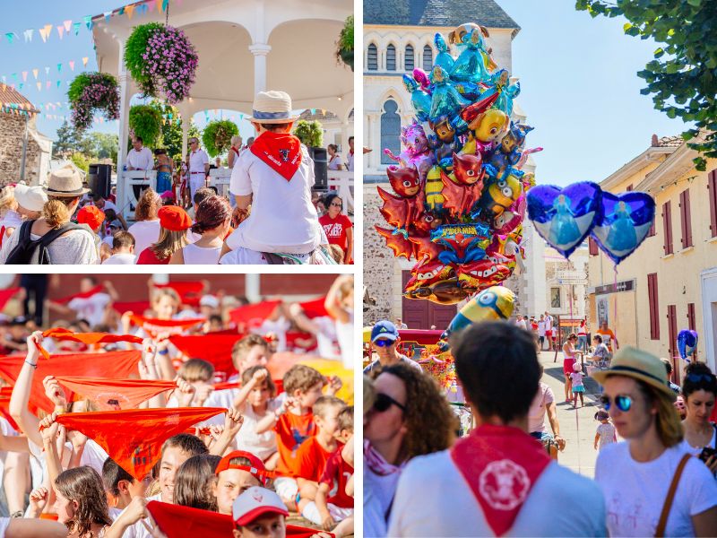 La feria de Parentis-en-Born dans les Landes