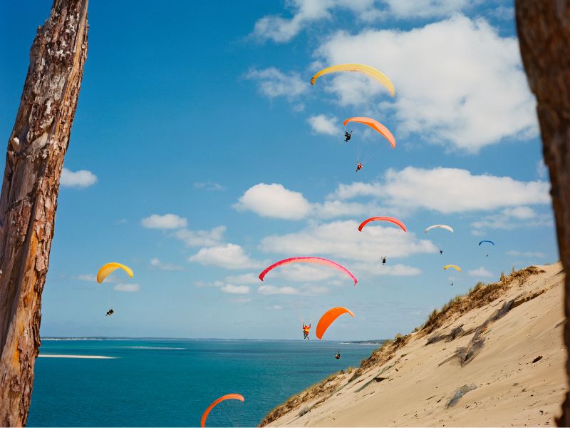 Parapente à la Dune du Pilat