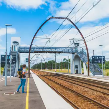 Les lignes régulières de train