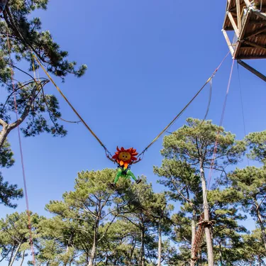 Activité à sensations fortes à Bisc'Aventure