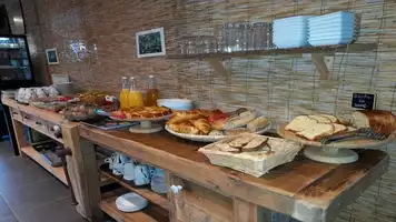 Les jardins de l'océan Buffet petit déjeuner